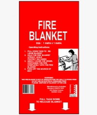 1000 x 1000mm Fire Blanket